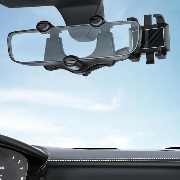 Rearview Mirror Phone Holder For Car