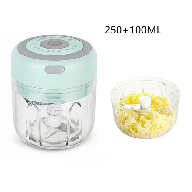 Mini Electric Garlic Chopper USB Charging