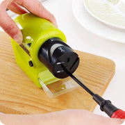 Electric Sharpener Kitchen Fruit Knife Scissors Quick