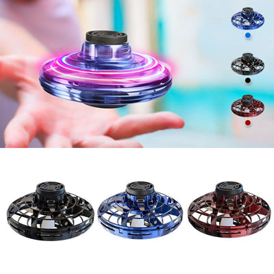 Mini Fingertip Gyro Interactive Decompression Toy Drone LED