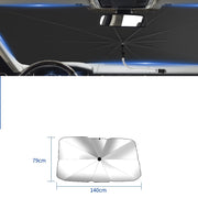 Foldable Car Windshield Sun Shade Umbrella UV Protection