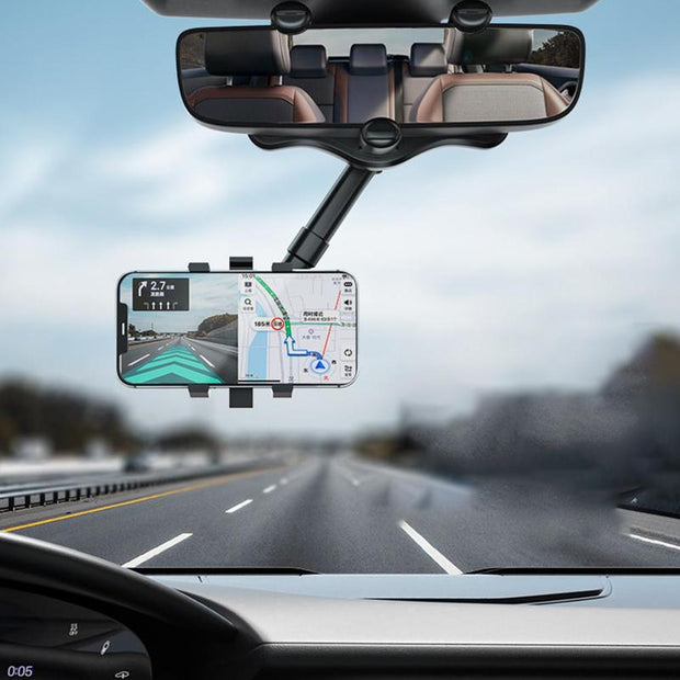 Rearview Mirror Phone Holder For Car